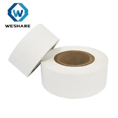Powlekane białe rolki papieru Glassine Release